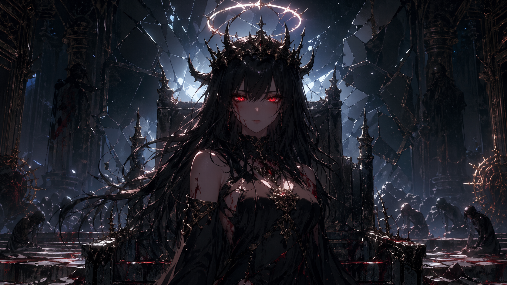 Crimson Protocol industrial cyberpunk music video thumbnail