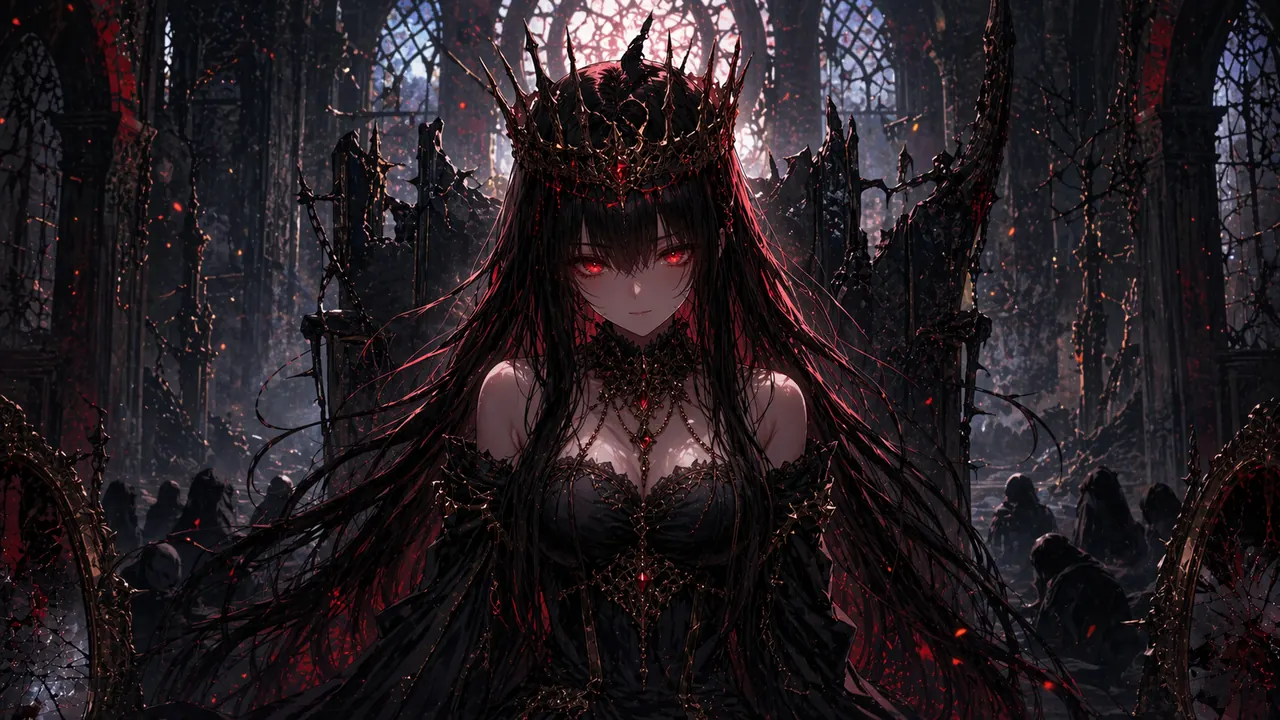 Hollow Crown gothic rock dirge music video thumbnail