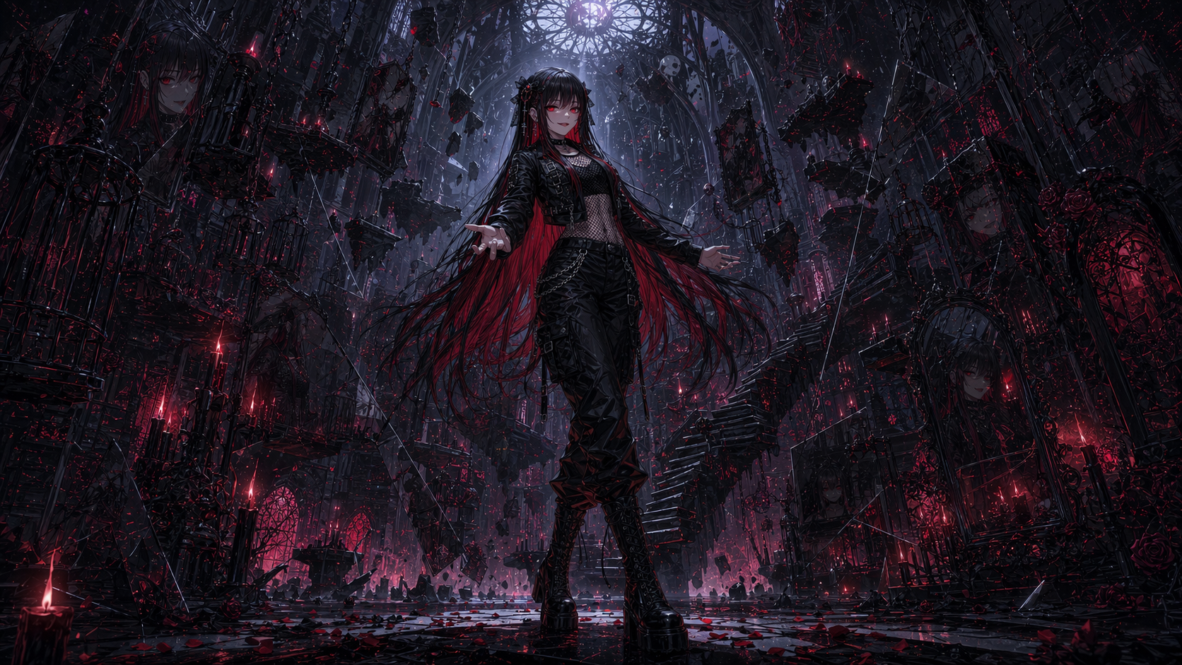 Crimson Protocol video still: madness temple