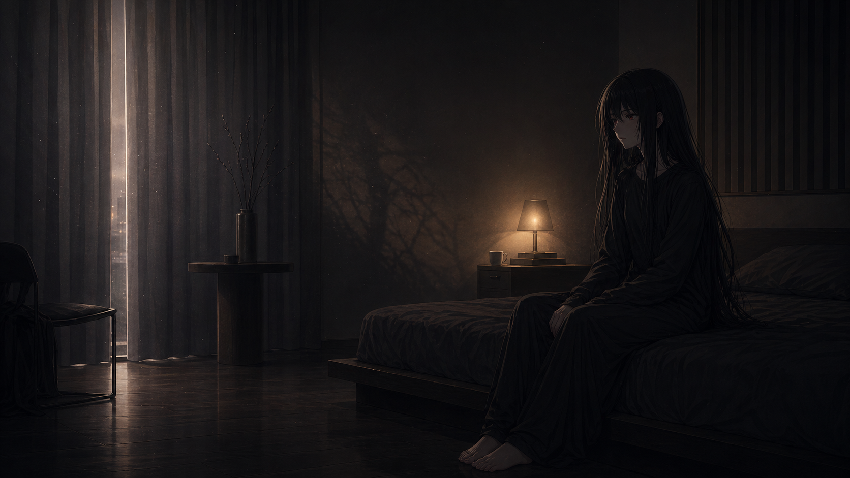 Room With No Weather video still: someone stayed