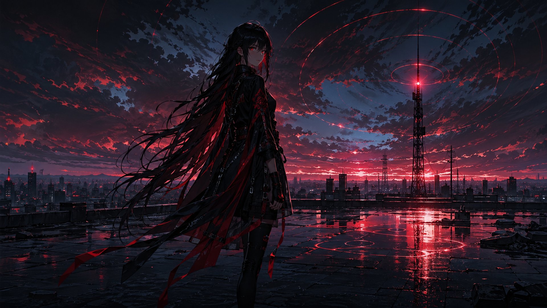 Saints of Static video still: echo afterglow