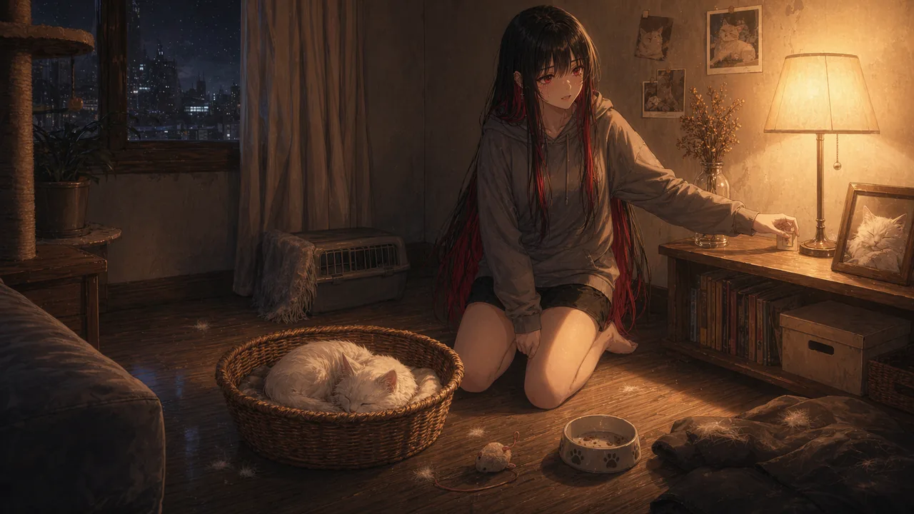 The Warmest Small Ghost video still: warm golden light